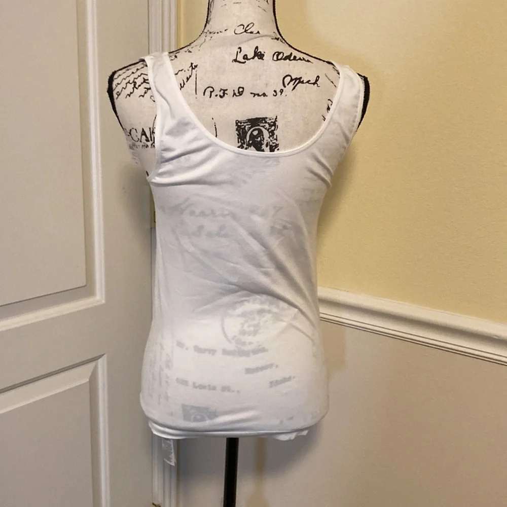 NWT J.CREW WHITE TANK TOP